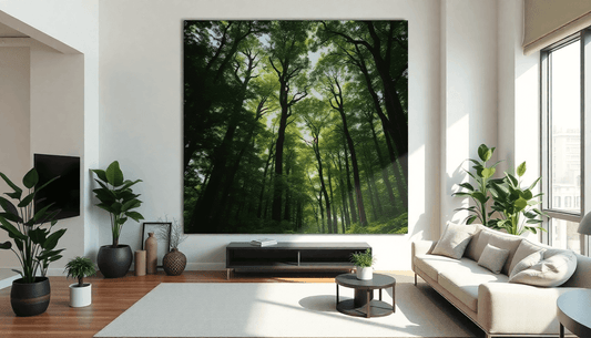 Elevate Your Urban Oasis: The Healing Power of Nature-Inspired Canvas Art
