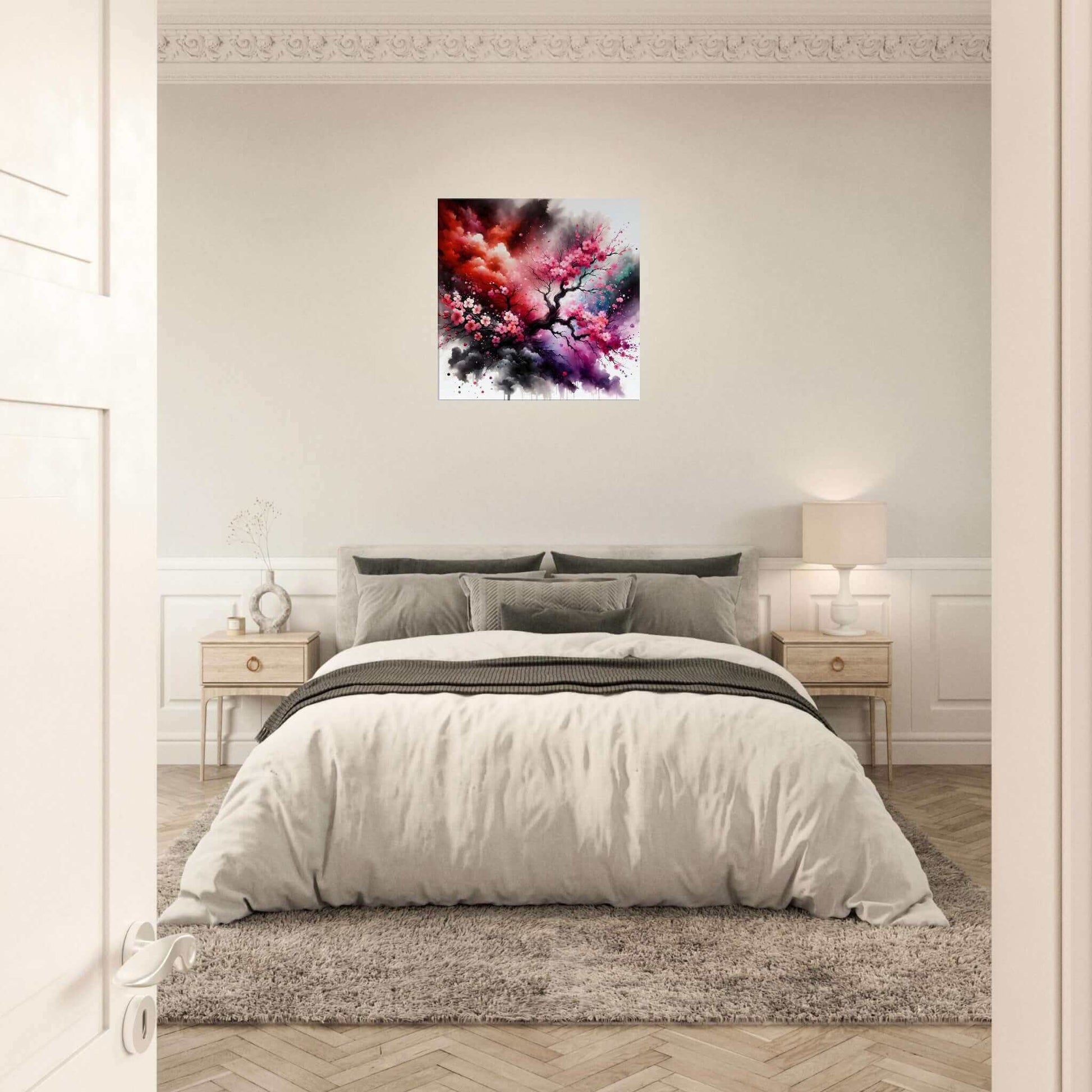 Cherry Blossom Aura storm of release canvas