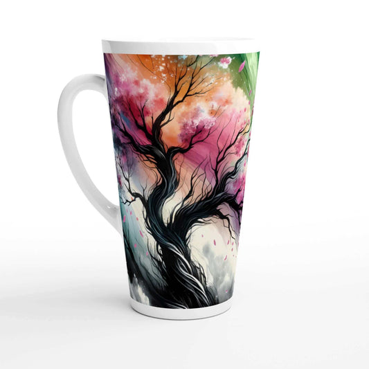 Guardian of calm amidst the storm of life White Latte 17oz Ceramic Mug