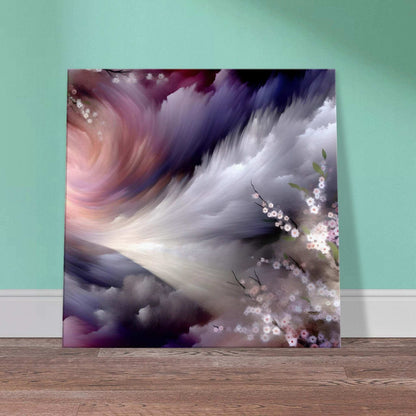 Storm Petal Cascade a watercolor delight Canvas