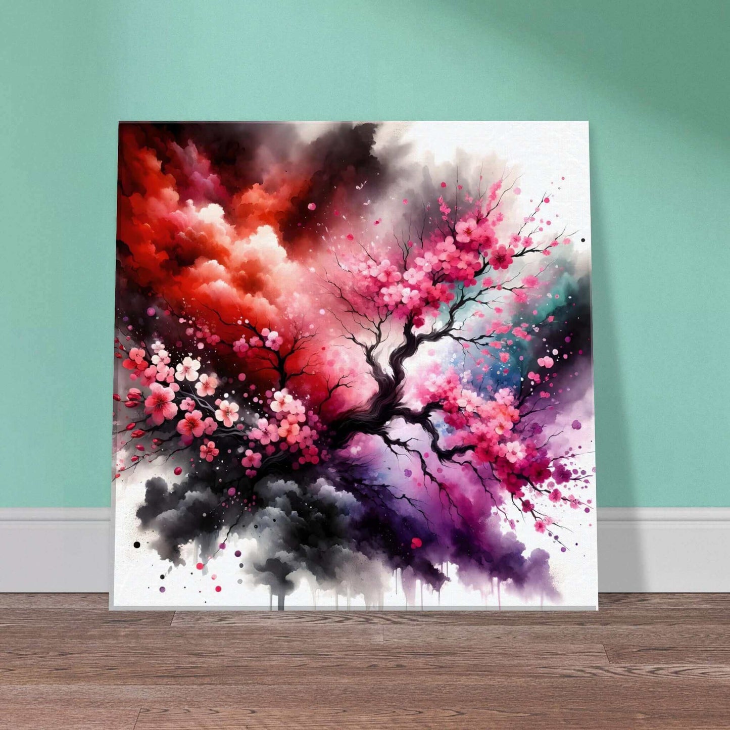 Cherry Blossom Aura storm of release canvas