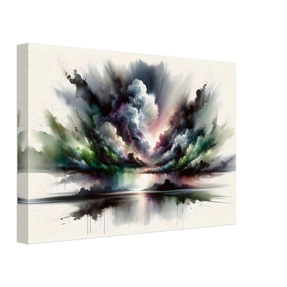 Stretched Canvas- Calm Thoughts After the Storm- Wall Decor Spellbound Schematics