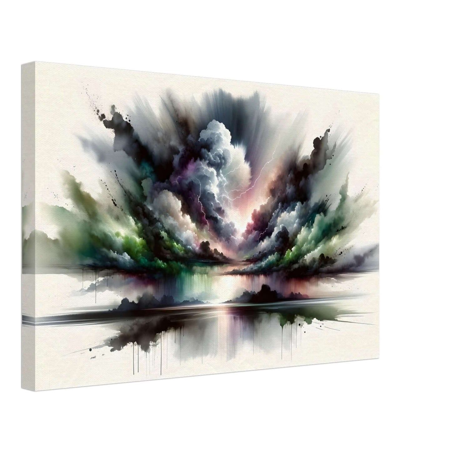 Stretched Canvas- Calm Thoughts After the Storm- Wall Decor Spellbound Schematics